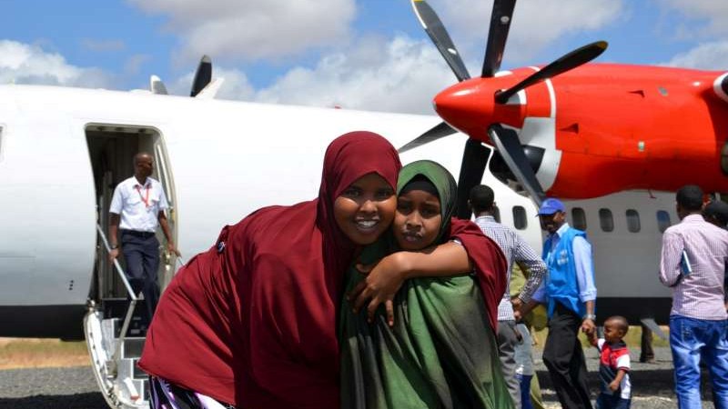 Student returns to Somalia with dream of becoming a doctor
