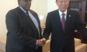 Somalia PM and UN Secretary General met and discussed issues relating to the progress Somalia has made