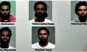Five Men from Somalia Arrested on Charges of Forgery, Credit Card Fraud, Drugs in Ohio