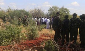 12 bodies exhumed in mass graves as county leaders point finger at army