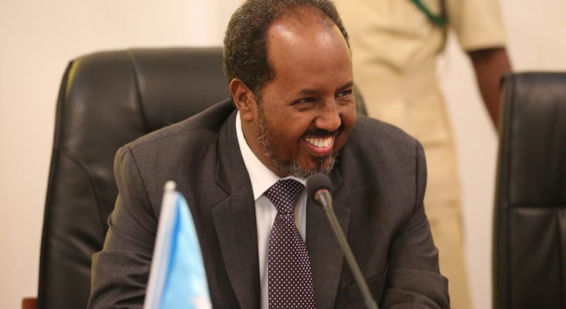 President Mohamud commends UK PM for raising the plight of Somalia at the UNGA