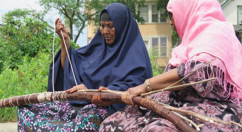 On a rainy day, Somali museum offers a traditional shelter