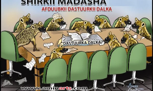 Madaxda Madasha Wada-tashiga Qaran waa inay ixtiraamaan Dastuurka Dalka Soomaaliya. (Somali’s United for Change)