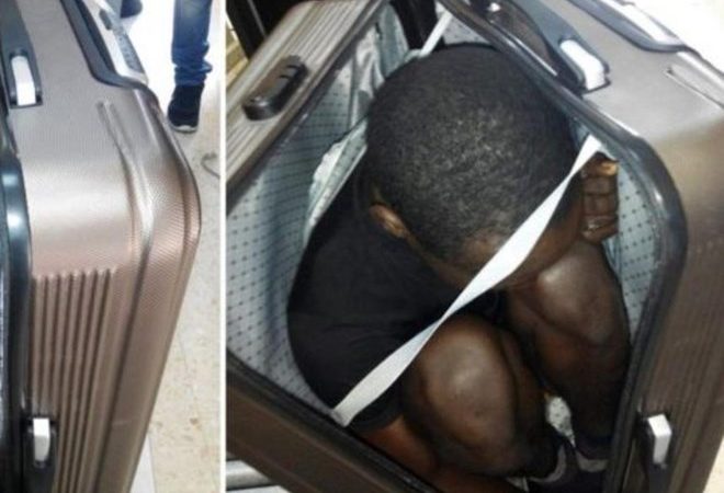 Spanish police find migrants hidden in car, suitcase at Ceuta