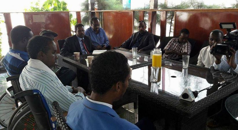 Somali Government is committed to promote equality of opportunity between disable persons and other persons