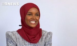 World’s only hijab-wearing supermodel defends garment