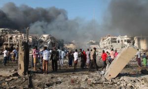Man finds sister’s hand among Mogadishu bombing debris