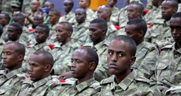 Somalia Up to 30 Percent of Soldiers Unarmed.
