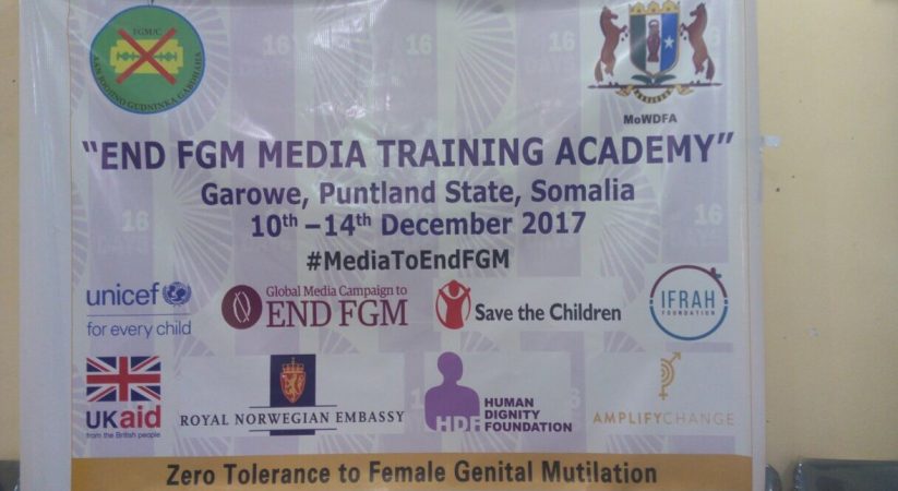 COMMUNIQUE ON ENDING FGM IN SOMALIA FROM FGM WORKSHOP IN GAROWE, 10 – 14 December, 2017
