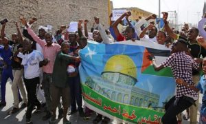 Somalis Protest Trump’s Jerusalem move.