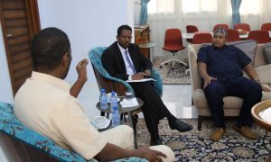 The mayor of Mogadishu has had discussions with the leaders of the Benadir Regional Courts on improvements of the Public justice.