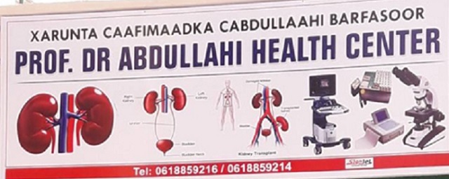 Prof. Dr. Abdullahi oo xarun caafimaad ka furay degmada Howlwadaag