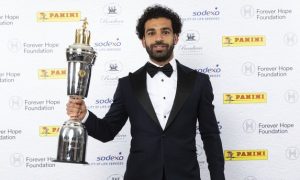 Liverpool’s Mo Salah wins PFA player of the year award
