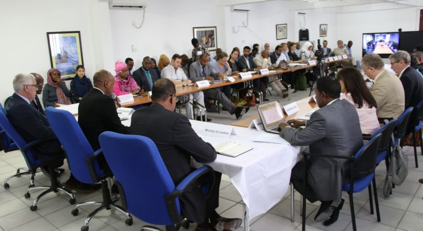 Mayor of Mogadishu briefed the SDRF Meeting on the update of BRA