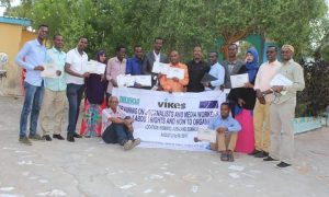 NUSOJ and VIKES conduct media workers labour rights training in Kismayo