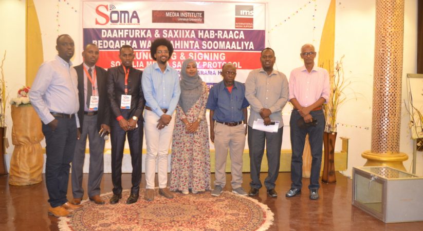 Launching and Signing Somalia Media Safety Protocol