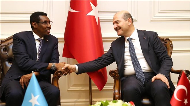Turkish interior minister meets Somali counterpart