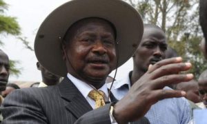 Madaxweyne Museveni oo markii lixaad xilka madaxtinimada u tartamaya