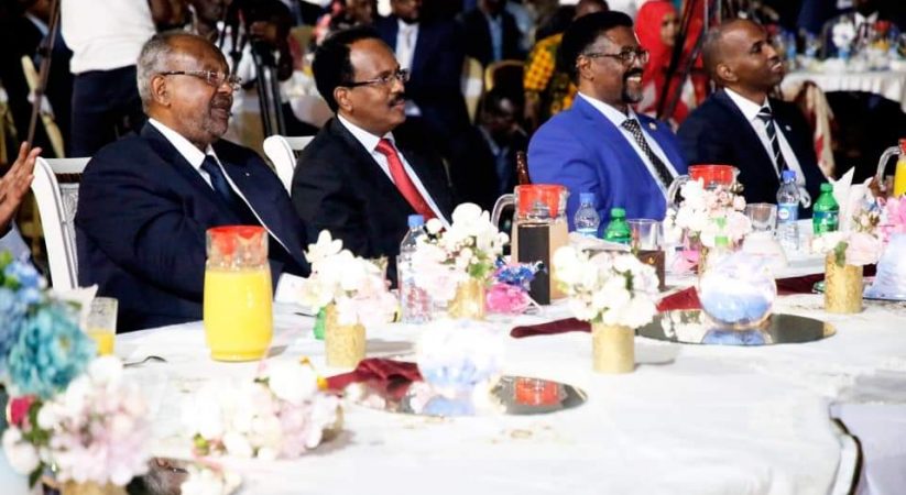 Somali President Hosts Dinner Banquet In Honor Of Guelleh
