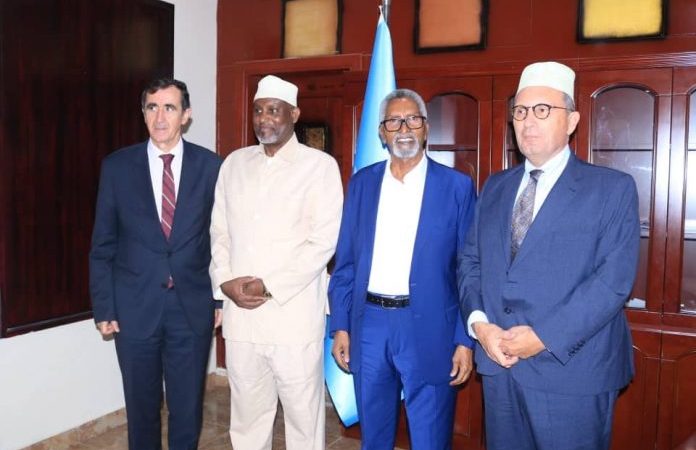 SAWIRO: Guddoonka baarlamaanka oo qaabilay Wafdi ka socda EU
