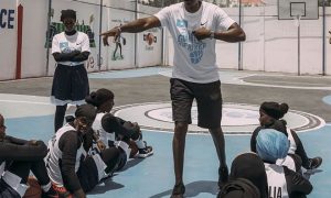 Toronto Raptors president Masai Ujiri leads training of 50 girls in Mogadishu