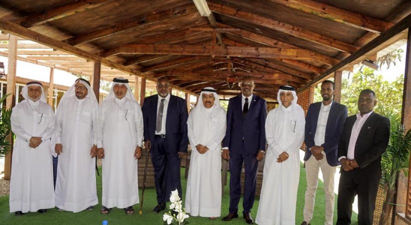 SAWIRO:-Madaxweynayaasha Hir-Shabeelle & KGS oo dalab u diray Dowladda Qatar