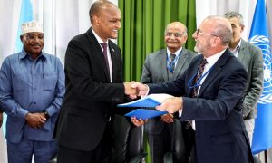 Somalia and UNDP launch new US$10 million project for pastoralist communities to access scarce water resources and adapt to climate-related droughts and floods