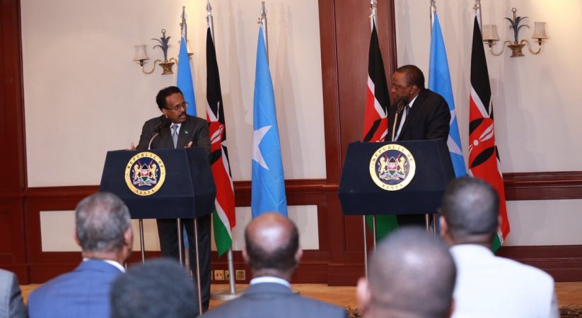 H.E PRESIDENT FARMAAJO AND H.E PRESIDENT KENYATTA NORMALIZE SOMALIA-KENYA RELATIONS