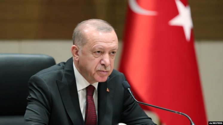 Madaxweyne Erdogan oo u digey Syria
