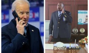 Joseph R. Biden oo telefoon kula hadlay Kenyatta sida lagu shaaciyay war ka soo baxay Aqalka Cad.