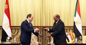 Madaxweyne  al-Sisi oo  booqashadii ugu horreysay ku tagay Sudan tan iyo markii xukunka laga tuuray al-Bashir