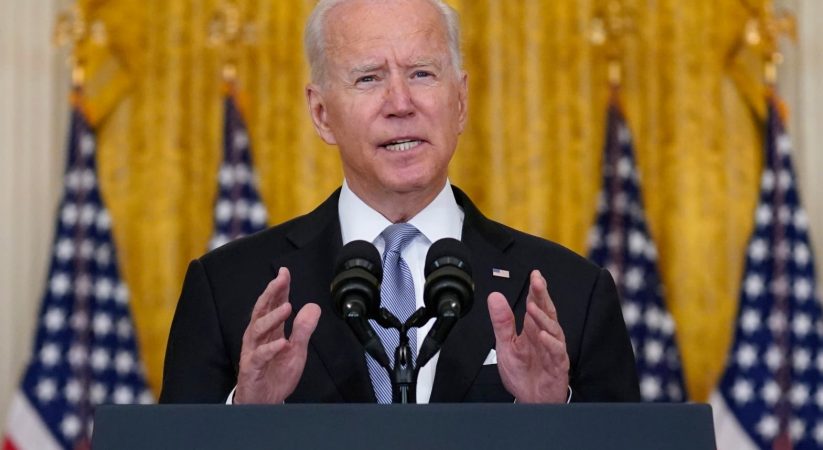 Joe Biden oo  difaacay ka bixitaanka ciidamada Mareykanka ee Afghanistan