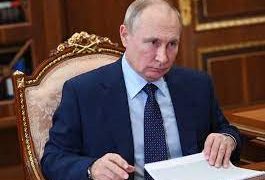 Vladimir Putin  “ Xaqiiqdu waxay tahay in Taalibaan ay hadda la wareegtay gacan ku haynta Afghanistan