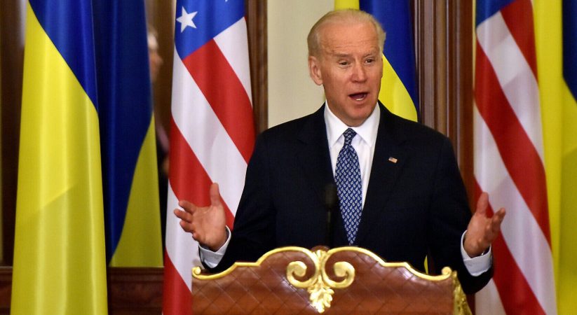 Joe Biden oo ka hadlay dagaalk ka socda Ukraine.
