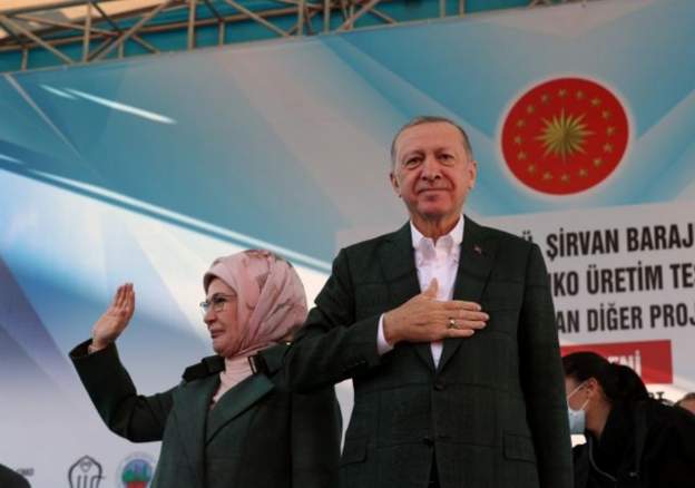 Madaxweyne Erdogan iyo xaaskiisa Emine Erdoğan oo laga helay cudurka Coronavirus.