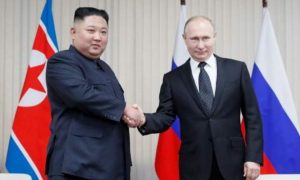 Dhambaalka hambalyada ee uu Kim Jong-un u diray Putin
