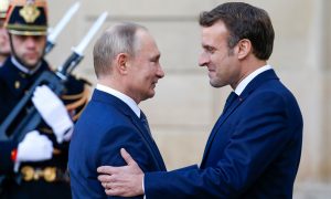 Madaxweynaha Faransiiska Emmanuel Macron oo  sheegay in uu Vladimir Putin u uu galay “khalad taariikhi ah