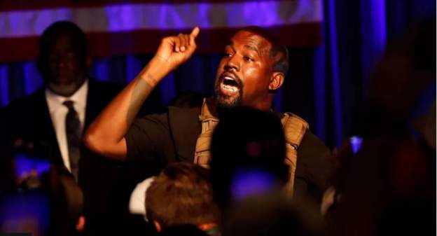 Heesaaga Kanye West Fannaan caana oo u tartamaya kursiga mdaxweynaha Mareykanka