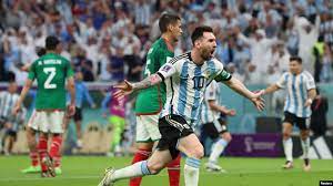 Messi oo soo nooleeyay rajada Kooxda  Argentina kulankii xalay ciyaartii ay 2-0 kaga badiyeen Mexico