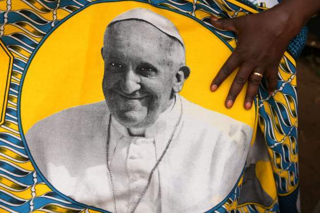 Pope Francis oo maanta booqasho ku tegayo Jamhuuriyadda Dimuqraadiga ee Congo