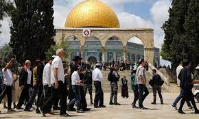 Wasiirka Amniga Israa’iil oo booqasho daandaansi ah ku tagay masjidka Al-Aqsa