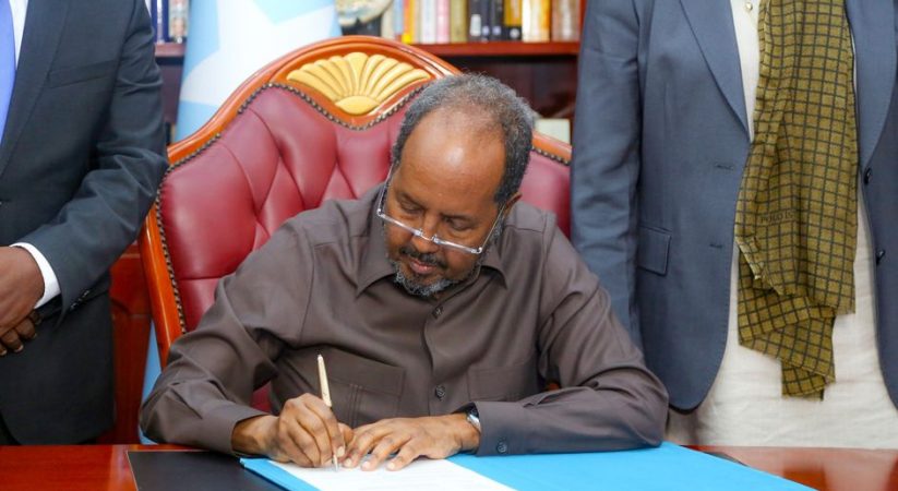 Somali President signs crucial security laws in boost to war on Al-Shabaab