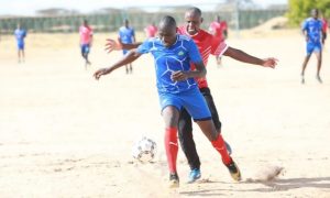 ATMIS KDF TROOPS HOLD A FOOTBALL TOURNAMENT AT SECTOR II DHOBLEY