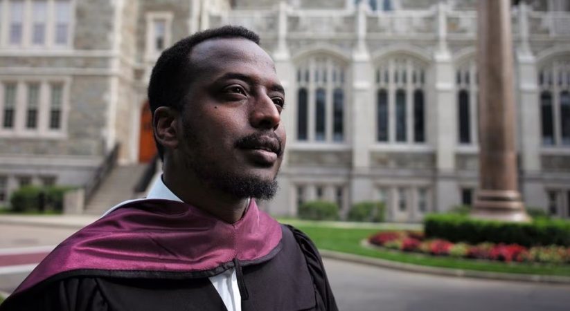 For one Somali immigrant, graduating college is just the start of his American Dream