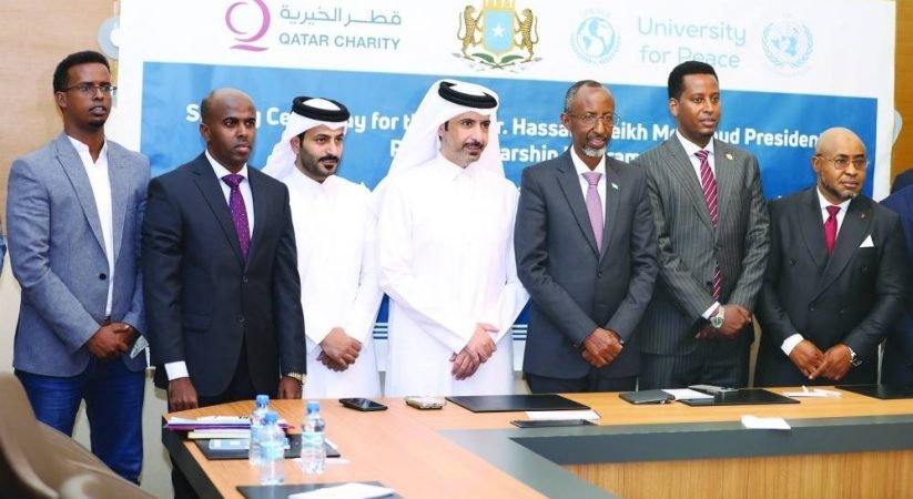 Qatar Charity signs agreement with Somalian university