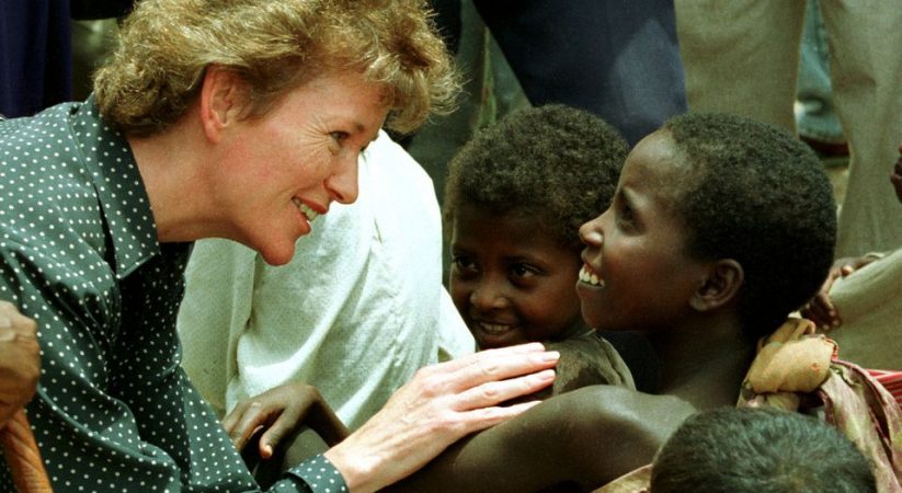 Queen Elizabeth wrote to President Mary Robinson to share concern over the plight of Somalia