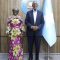 Senate Speaker Abdi Hashi bids farewell to outgoing UN Deputy Special Envoy of the Secretary General Anita Kiki