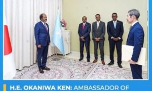 President Hassan Sheikh receives credentials from 4 new Ambassadors
