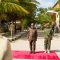 President Mohamud inspects SNA Command Headquarters in Mogadishu