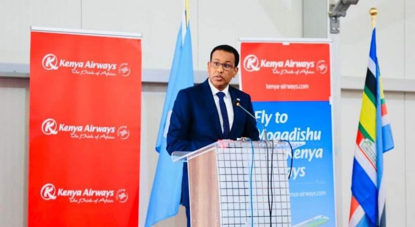 Mogadishu-Nairobi direct flight launched by Kenya Airways